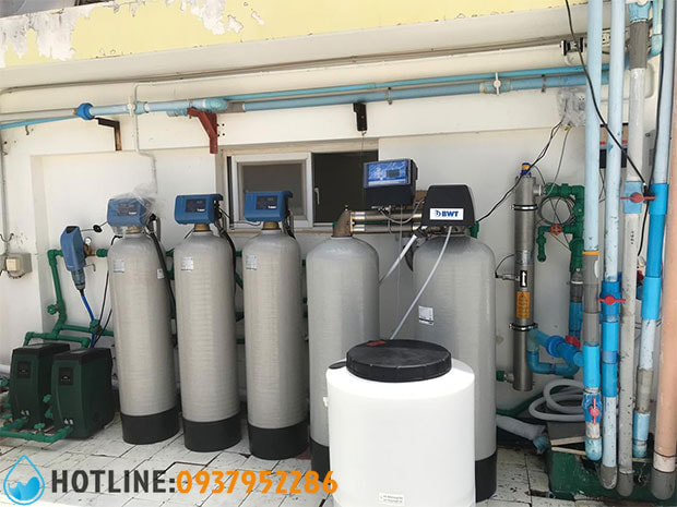 Lọc nước đầu nguồn khách sạn Quận 1 với thương hiệu BWT