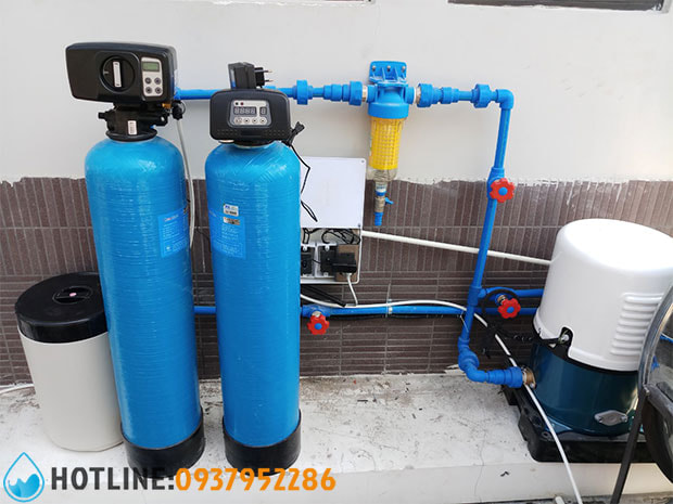 Thi công hệ thống lọc nước đầu nguồn giá rẻ tại Quận 7 TPHCM