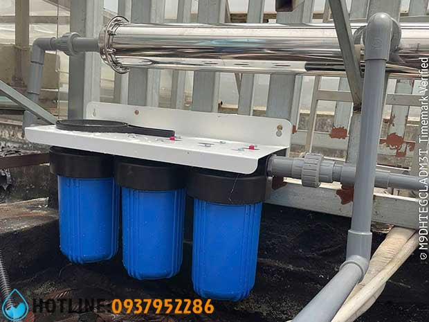 Bộ lọc nước sinh hoạt gia đình dạng cốc lọc Biglue giá rẻ