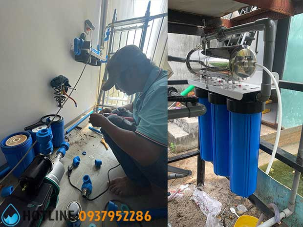 Hệ thống lọc tổng sinh hoạt cho chung cư tại Quận 3 TP Hồ Chí Minh