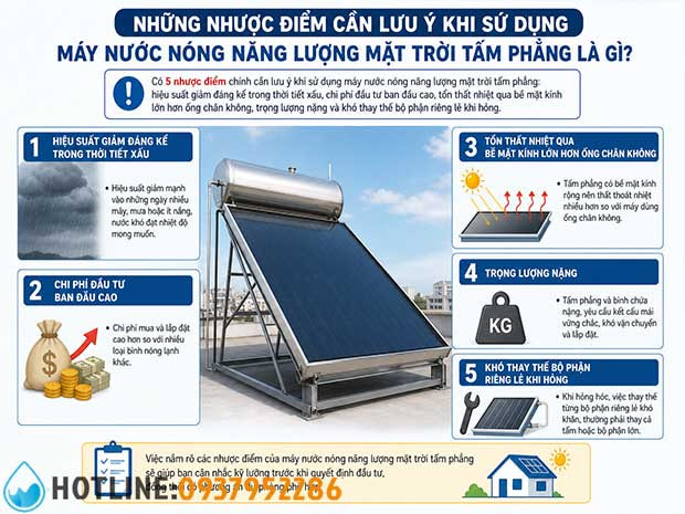 Máy Nước Nóng Năng Lượng Mặt Trời Tấm Phẳng Cao Cấp | Trần Anh