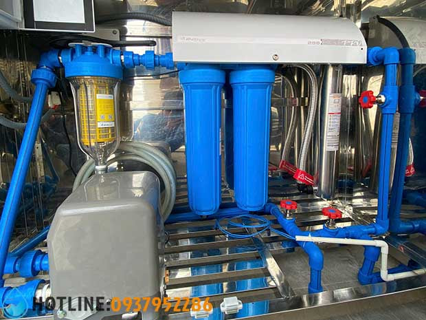 Bộ lọc nước Atlas Filtri Big F Pro 256 thi công tại Quận 12