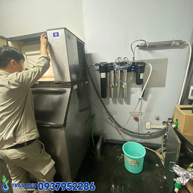 Bộ Lọc Nước Cho Máy Làm Đá Viên – Giải Pháp Cho Nhà Hàng & Cơ Sở Sản Xuất