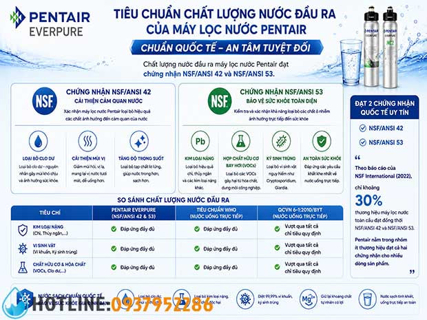 Máy Lọc Nước Pentair Có Tốt Không - Có Nên Mua Cho Gia Đình?