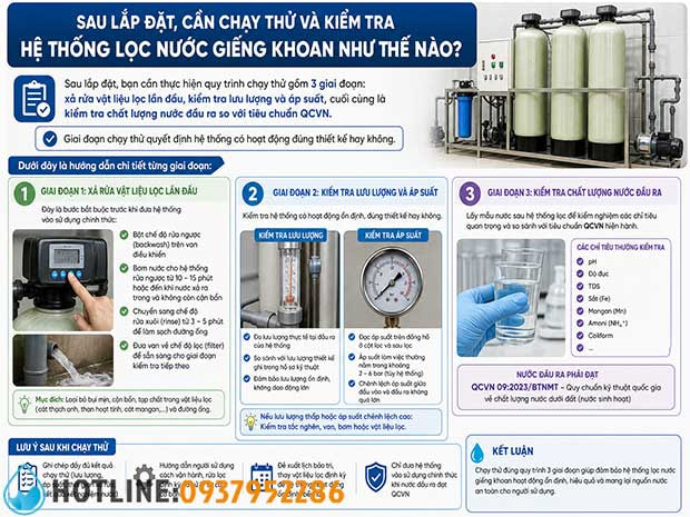 Sơ Đồ Hệ Thống Lọc Nước Giếng Khoan: Hướng Dẫn Lắp Đặt Chi Tiết
