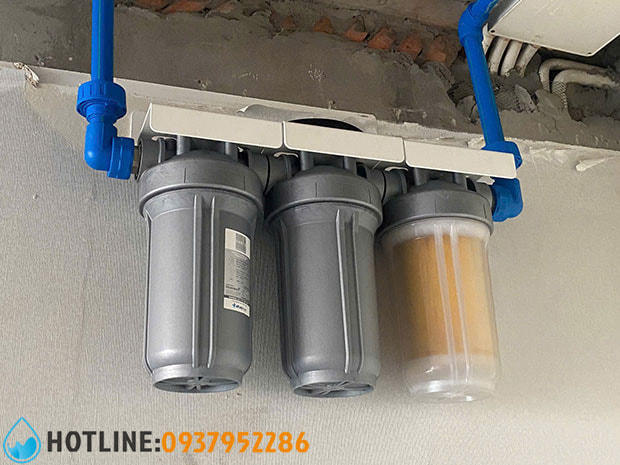 Bộ 3 Cốc Lọc Tổng Chung Cư Atlas Filtri DP BIG SANIC TRIO