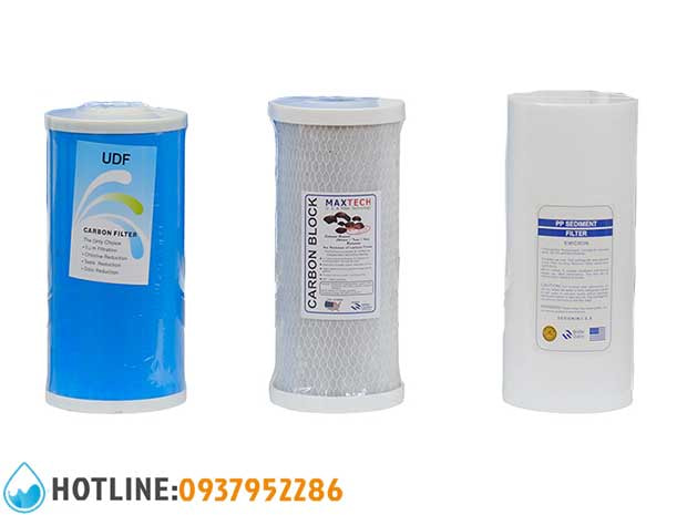 Thumbnail 1: Bộ 3 Lõi Lọc Thô Big Blue 10 inch