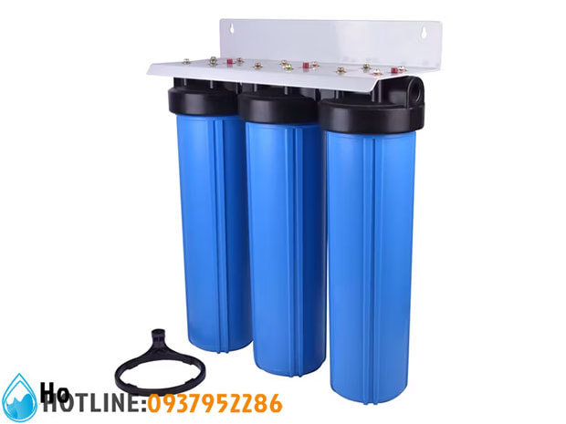 Bộ Lọc Nước Đầu Nguồn 3 Cấp BigBlue 20 inch Ren 34