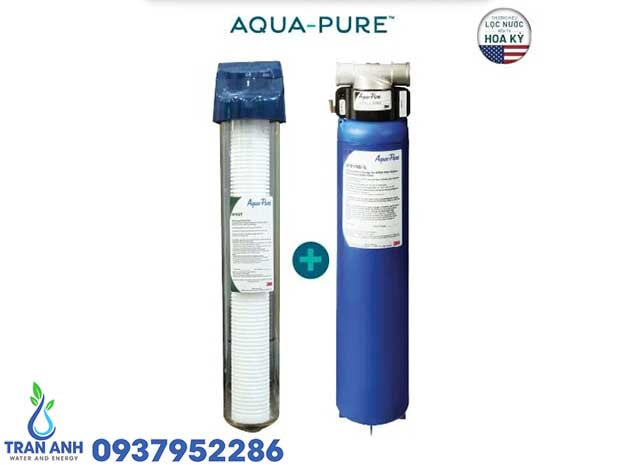 Bộ Lọc Nước Đầu Nguồn 3M™ Aqua-Pure™ AP904 + Lọc Thô AP102T