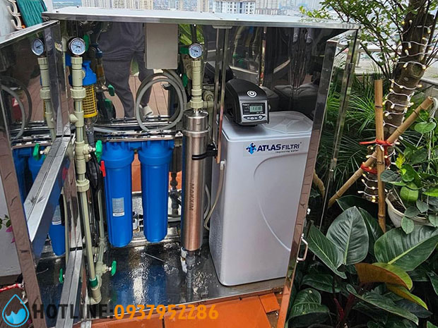 Bộ Lọc Nước Nhiễm Đá Vôi Atlas Filtri Jupiter CAB 30