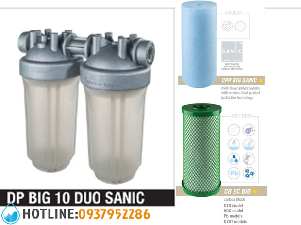 Bộ Lọc Tổng Chung Cư Atlas Filtri DP BIG SANIC DUO