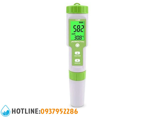 Thumbnail 1: Bút Thử Hydrogen PH/ORP/H2/TEMP 4 in 1 C-200
