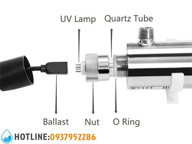 Đèn UV Diệt Khuẩn Nước Water Sterilizer 25W
