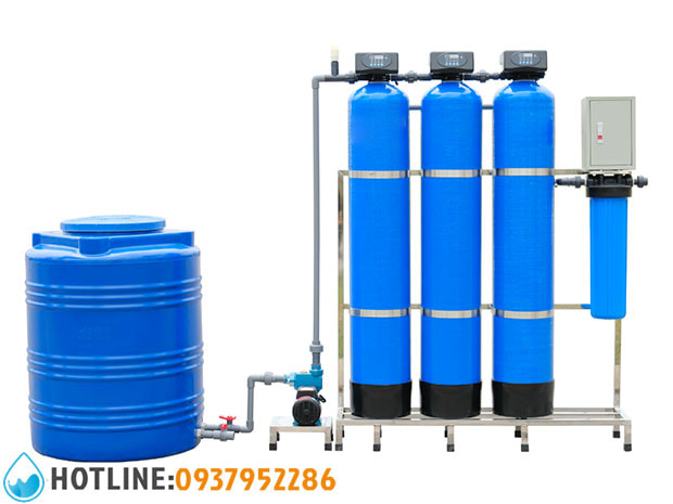 Hệ Thống Lọc Nước Giếng Khoan 2 m3/h Auto Valve