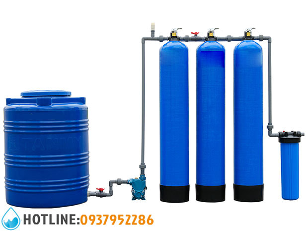 Hệ Thống Lọc Nước Giếng Khoan Gia Đình 2 m3/h