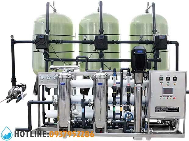 Thumbnail 1: Hệ Thống Lọc Nước RO Công Nghiệp 6000 Lít/h Auto Valve