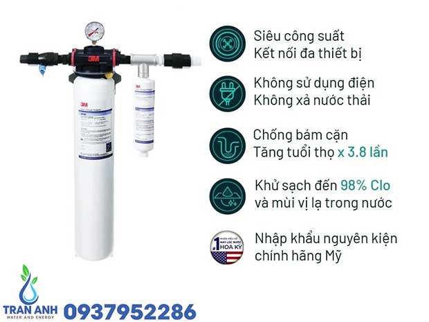 Máy Lọc Nước Thương Mại 3M Aqua-Pure DP190 Nhập Mỹ | Trần Anh