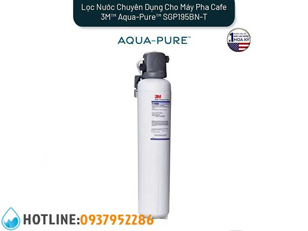 Máy Lọc Nước Cho Máy Pha Cà Phê 3M SGP195BN-T