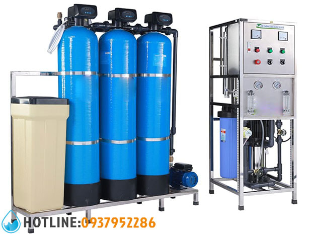 Máy Lọc Nước Công Nghiệp 500 lít/h Auto Valve