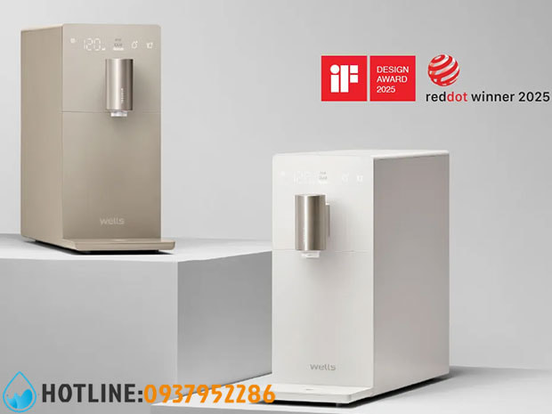Máy Lọc Nước Nóng Lạnh Để Bàn Wells Slim One