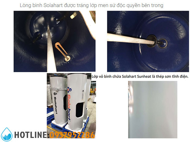 Máy Nước Nóng Năng Lượng Mặt Trời Solahart Sunheat 150L