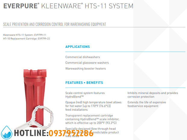 Thumbnail 2: Bộ Lọc Nước Pentair Everpure Kleensteam HTS11