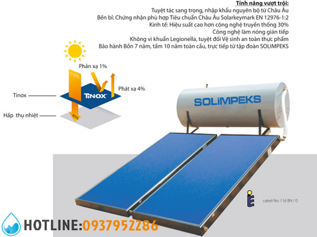 Thumbnail 3: Máy Nước Nóng Năng Lượng Mặt Trời Solimpkes TSM 300