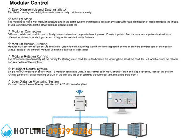 Thumbnail 4: Heat Pump Nhiệt Độ Cao Outes AW Cho Công Nghiệp