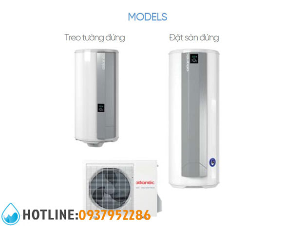 Thumbnail 2: Máy Bơm Nhiệt Atlantic Calypso Split Inverter 270L