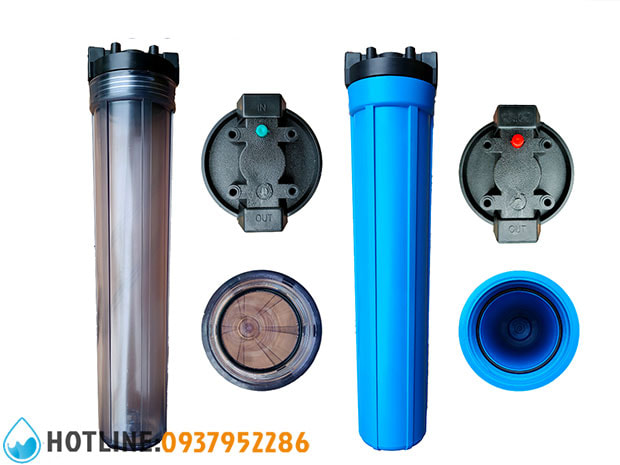 Thumbnail 3: Bộ Lọc Nước Đầu Nguồn 3 Cấp 20 inch Ren 27