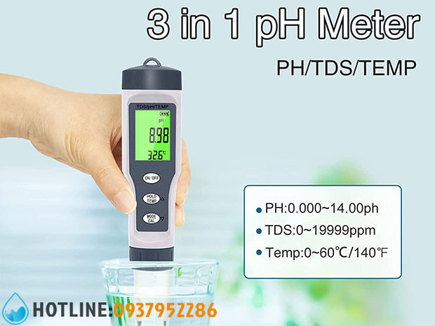 Thumbnail 2: Bút Đo pH/TDS/TEMP EZ-9901