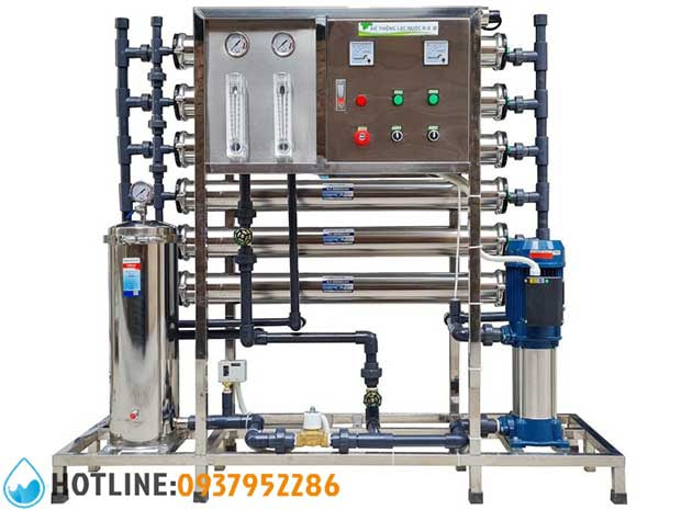 Thumbnail 2: Máy Lọc Nước Công Nghiệp 1500 lít/h Auto Valve