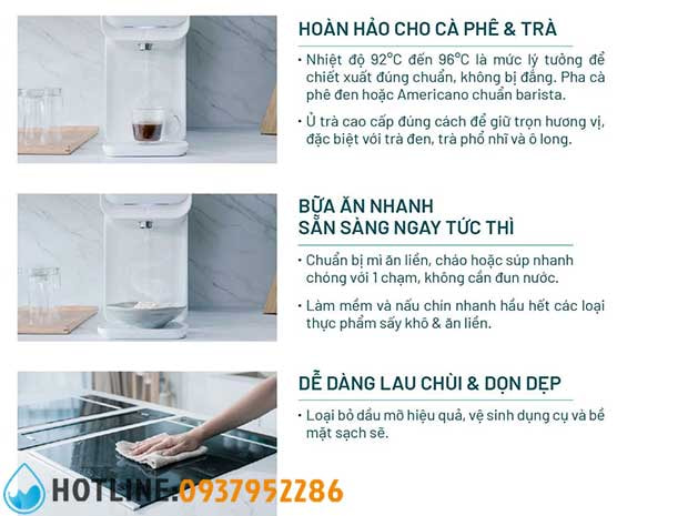 Thumbnail 4: Máy Lọc Nước Nóng Lạnh Để Bàn 3M HCD-3C