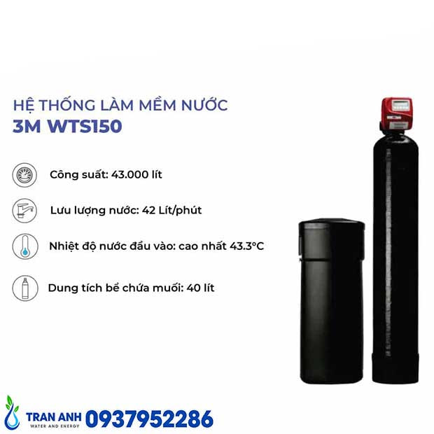 Thumbnail 2: Máy Làm Mềm Nước 3M™ WTS150 Premium